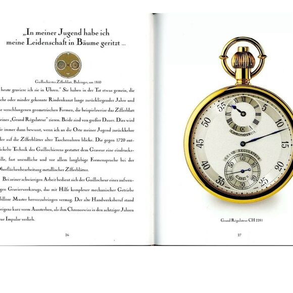 Chronoswiss Watch Catalogue Signs of the Times Hardback Book - Picture 8 of 10